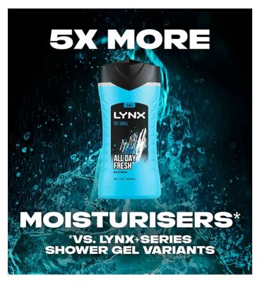 Lynx Ice Chill Shower Gel 225ml