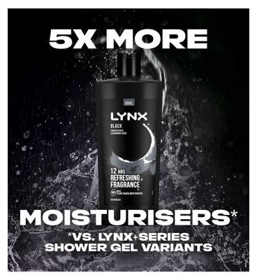 Lynx Black Shower Gel 700ml