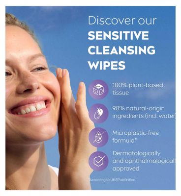 NIVEA Cleansing Face Wipes for Sensitive Skin 25pcs