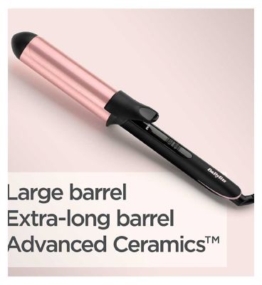 BaByliss Rose Quartz 38mm Curling Hair Tong