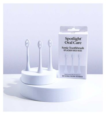 Spotlight Oral Care Sonic Toothbrush Replacement Heads