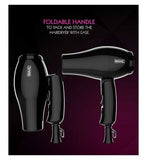Wahl Hair Dryer Travel Black