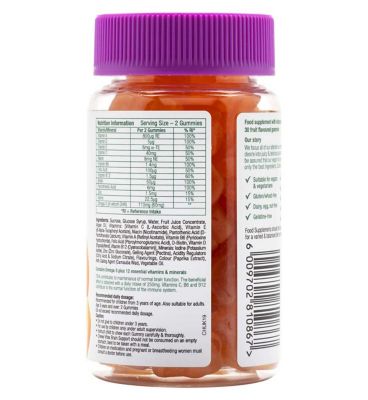 Chewy Vites Kids Brain Support - 30 Gummies