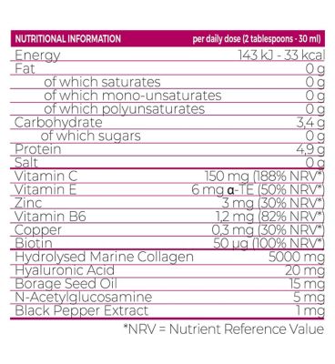 GOLD COLLAGEN® MULTIDOSE Liquid Food Supplement 300ml