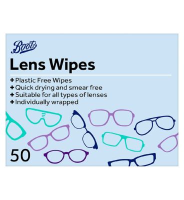 Boots Lens Wipes 50s