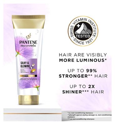 Pantene Pro-V Miracles Silky & Glowing Conditioner for Dry & Damaged Hair 275ml