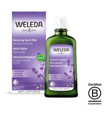 Weleda Lavender Bath Milk Vegan 200ml