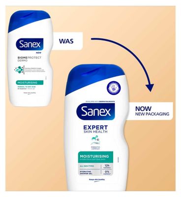 Sanex Expert Skin Health Moisturising Shower Gel 450ml
