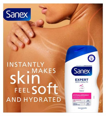 Sanex Expert Skin Health Hypoallergenic Shower Gel 450ml
