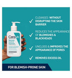 CeraVe Blemish Control Face Cleanser with 2% Salicylic Acid & Niacinamide for Blemish-Prone Skin 236ml