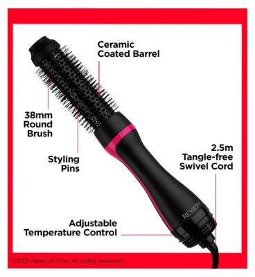 Revlon One-Step Style Booster - Round Brush Dryer & Styler, Round Brush
