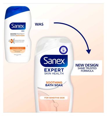 Sanex BiomeProtect Sensitive Bath Foam 450ml