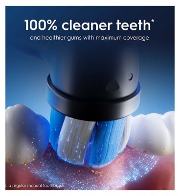 Oral-B iO6 Electric Toothbrush - Black Lava & Pink Sand Duo Pack