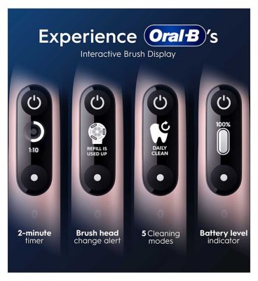 Oral-B iO6 Pink Sand Ultimate Clean Electric Toothbrush