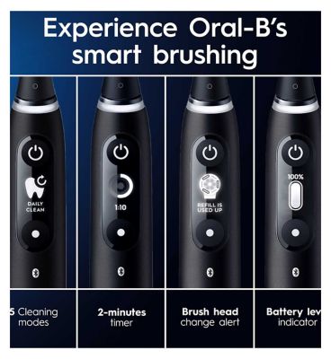 Oral-B iO7 Electric Toothbrush - Black