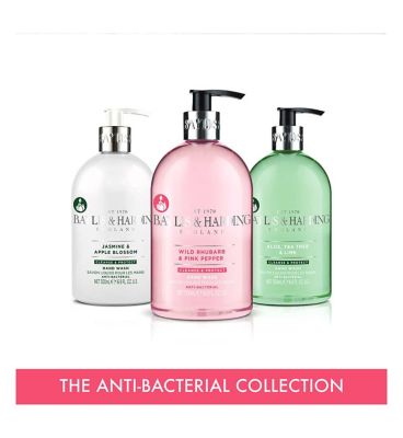 Baylis & Harding Wild Rhubarb & Pink Pepper Anti-Bacterial Hand Wash 500ml