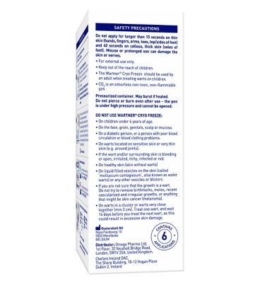 Wartner Wart & Verruca Cryo Freeze Pen - 14ml