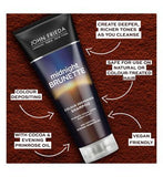 John Frieda Midnight Brunette Colour Deepening Shampoo 250ml for Dull, Brunette Hair