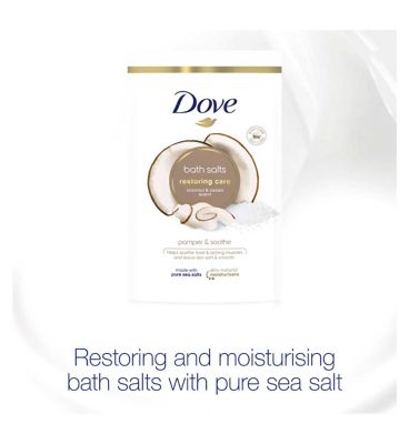 Dove Coconut and Cacao Restoring Care Bath Salts 900g