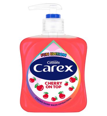 Carex Cherry on Top Antibacterial Hand Wash Liquid Soap 250ml
