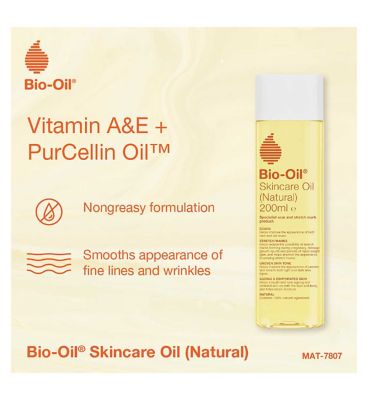 Bio-Oil Natural Skincare Oil 60ml For Stretch Marks & Scars