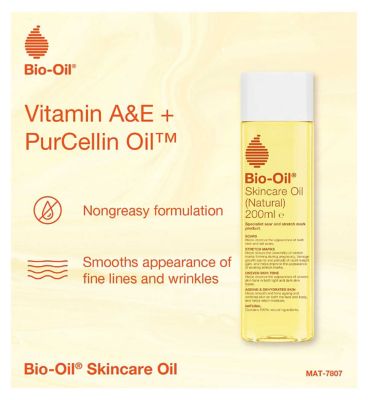 Bio-Oil Natural Skincare Oil 125ml For Stretch Marks & Scars
