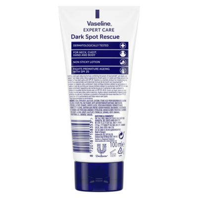 Vaseline Expert Care Dark Spot Rescue Hand & Body Lotion SPF 20 100ml