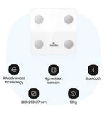 MINIMI&nbsp;Bluetooth Smart Body Scale White - 14 Measurements