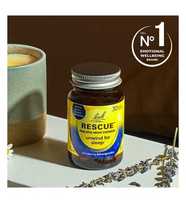 Bach Rescue Peaceful Night Capsules 30s