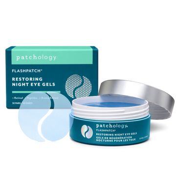 Patchology FlashPatch Restoring Night Eye Gels 30 Pair Jar