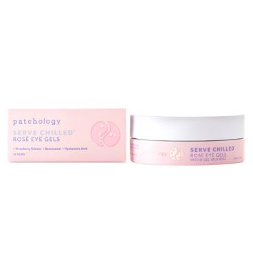Patchology Serve Chilled Rose Eye Gels 15 Pair Jar