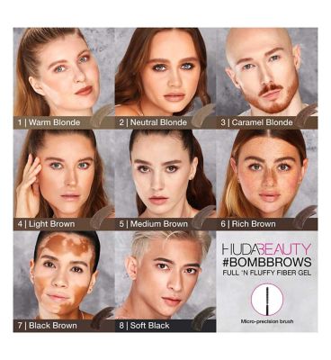 Huda Beauty #BOMBBROWS Full ‘n Fluffy Fiber Gel