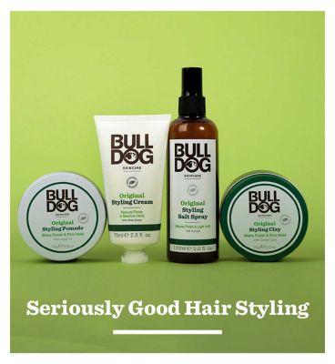 Bulldog Skincare Original Sea Salt Hair Spray for Men 150ml