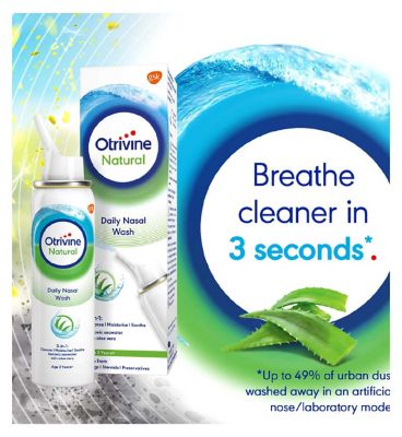 Otrivine Natural Daily Nasal Wash 100ml