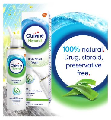 Otrivine Natural Daily Nasal Wash 100ml