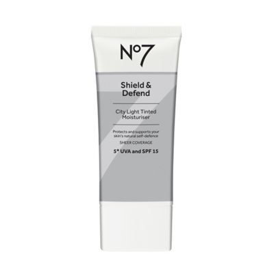 No7 Shield & Defend City Light Tinted Moisturiser with 5* UVA + SPF 15 50ml