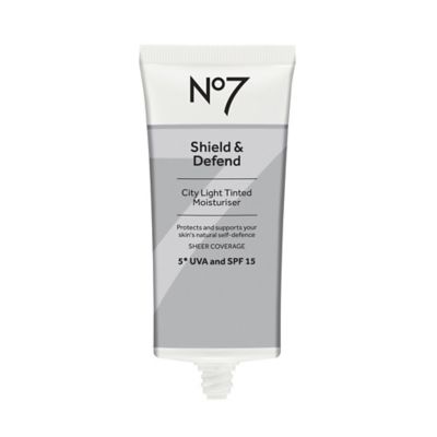 No7 Shield & Defend City Light Tinted Moisturiser with 5* UVA + SPF 15 50ml