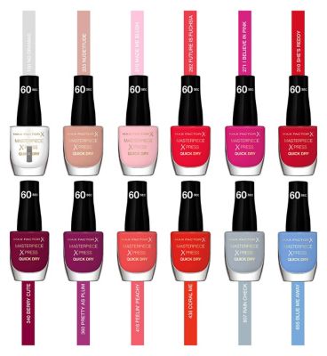 Max Factor Candy Colours Nail Polish Bundle