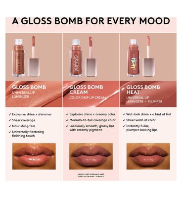 Fenty Beauty Plumping Lip Gloss Bomb Heat, 9ml