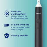 Philips Sonicare Electric Toothbrush 3100 Black with Pressure Sensor HX3671/14