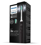 Philips Sonicare Electric Toothbrush 3100 Black with Pressure Sensor HX3671/14