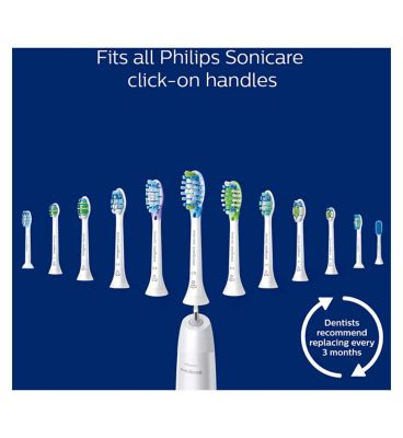 Philips Sonicare ProResults Replacement  Toothbrush Brush Heads 4 pk HX6014/07