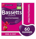 Bassetts Multivitamins Raspberry Flavour Soft and Chewies 7-11 Years - 60 Pack