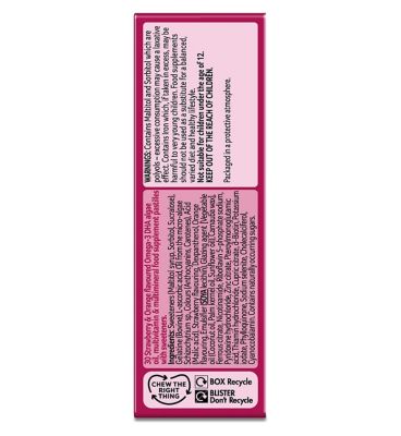 Bassetts Vitamins During Pregnancy Strawberry & Orange Flavour – 30 Pastilles