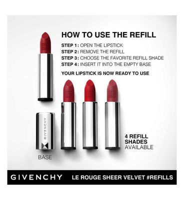Givenchy Le Rouge Sheer Velvet Lipstick