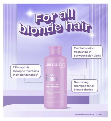 Lee Stafford Bleach Blondes Everyday Care Shampoo 250ml