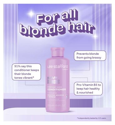 Lee Stafford Bleach Blondes Everyday Care Conditioner 250ml