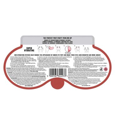 Soap & Glory Puffy Eye Attack Under-Eye Brightening Hydrogel Patches