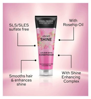 John Frieda Vibrant Shine Colour Shine Conditioner 250ml