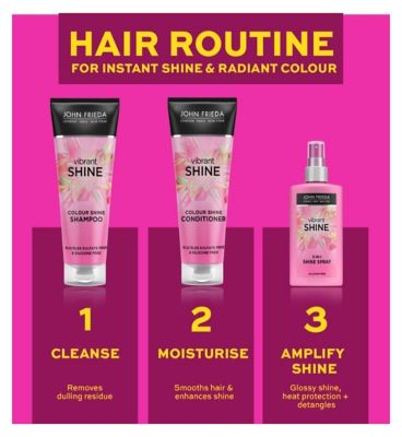 John Frieda Vibrant Shine Colour Shine Conditioner 250ml